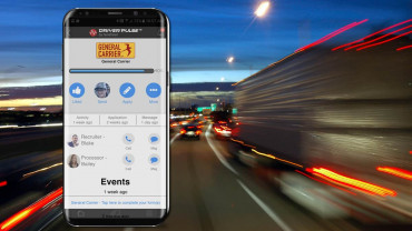 Mobile app creates a transparent hiring process for recruiters and truck drivers
