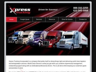 xpress-trucking-website