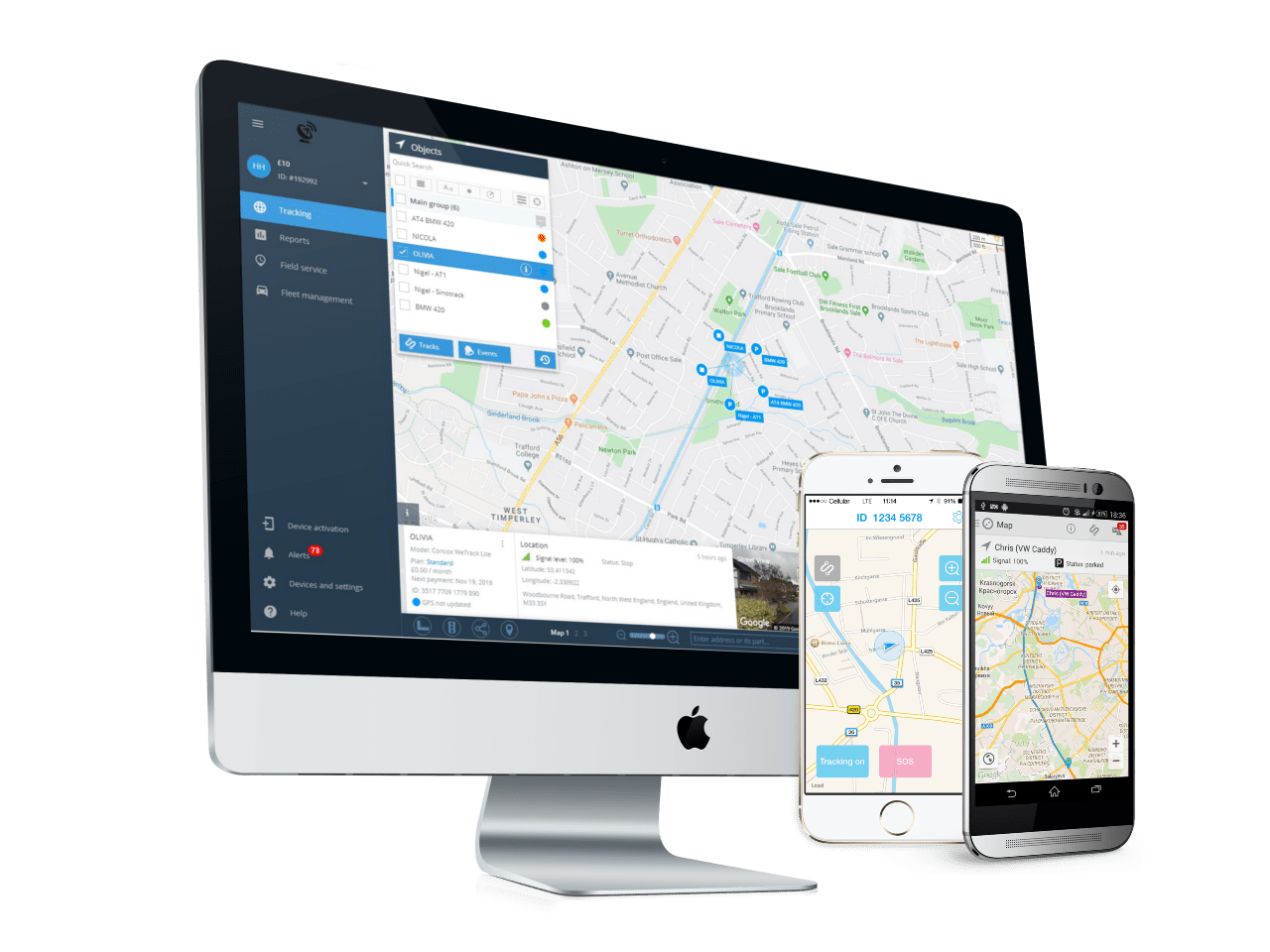 Web платформа. GPS трекинг. МЦ слежение. Платформа для отслеживания шага.