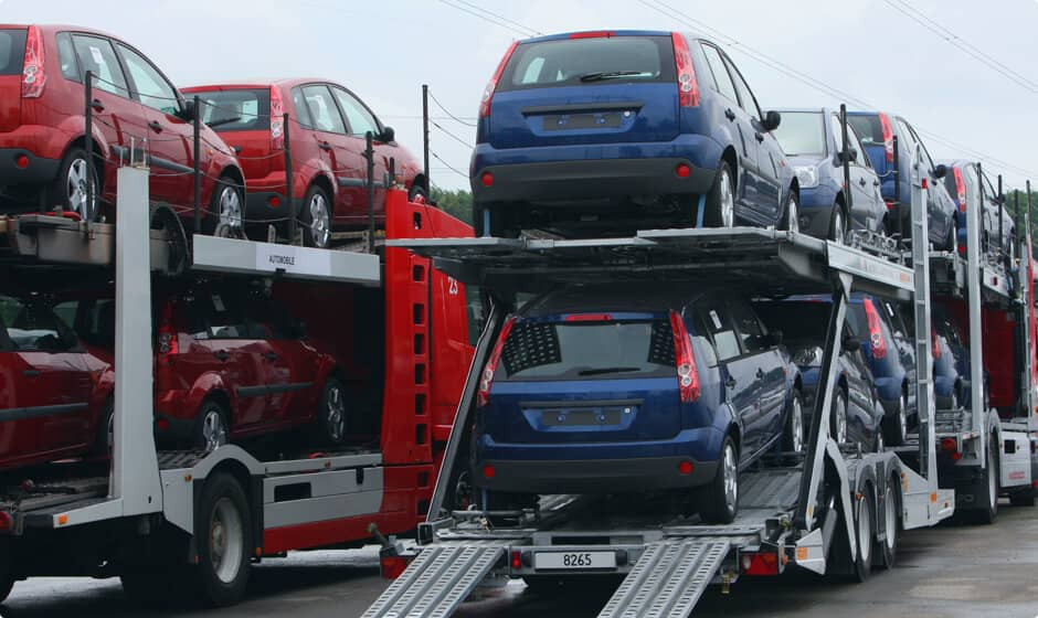 Transport type as a cost to ship a car component