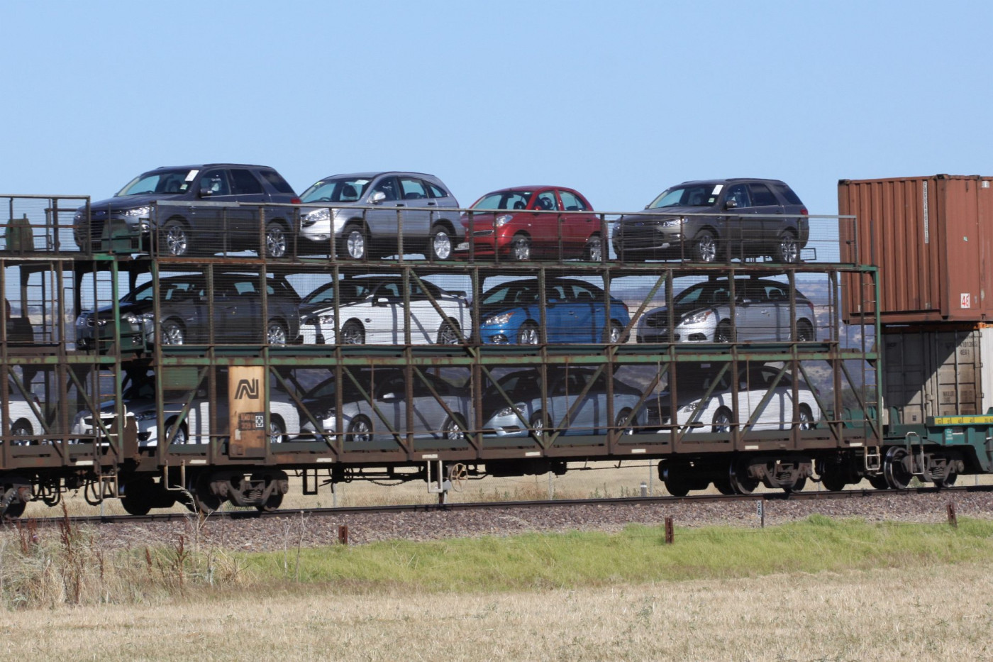 car transport by train