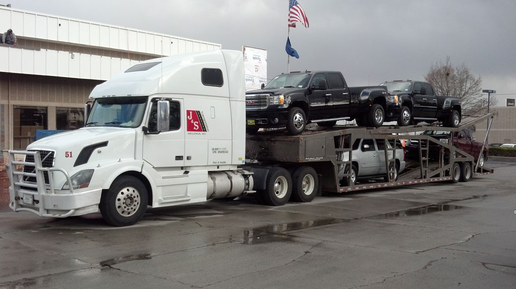 preparing to ship a car